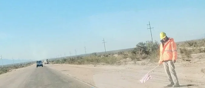 Acceso Sur de Aimogasta en obras: precauciones para los conductores en Ruta 9