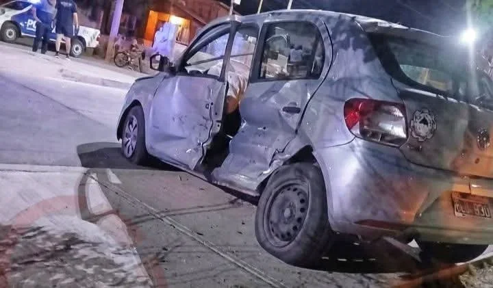 Accidente en Chilecito deja a dos hombres hospitalizados tras fuerte colisión