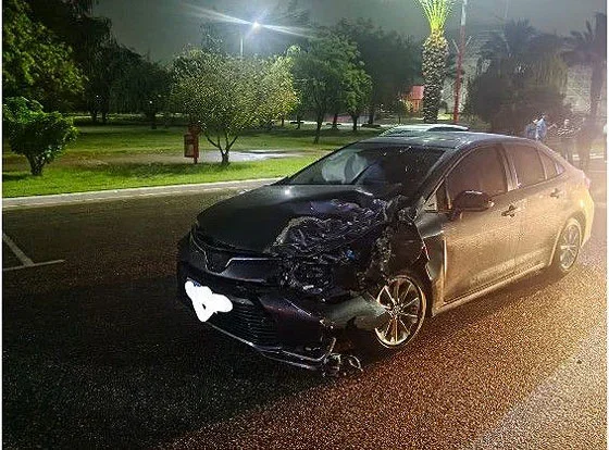 Accidente en La Rioja: daños materiales y conductor dio positivo en alcoholemia