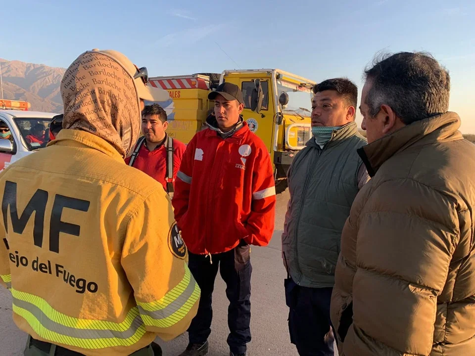 Acciones coordinadas en Anillaco tras los devastadores incendios forestales en Castro Barros