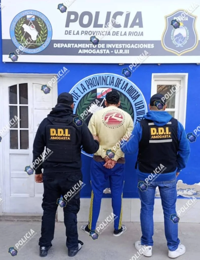 Allanamientos en Aimogasta: un joven de 31 años es detenido por la policía.