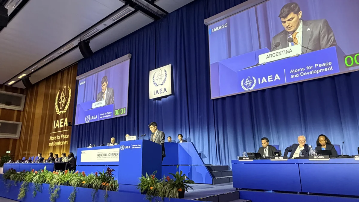 Argentina busca fortalecer su estrategia nuclear en la 70ª Conferencia del OIEA