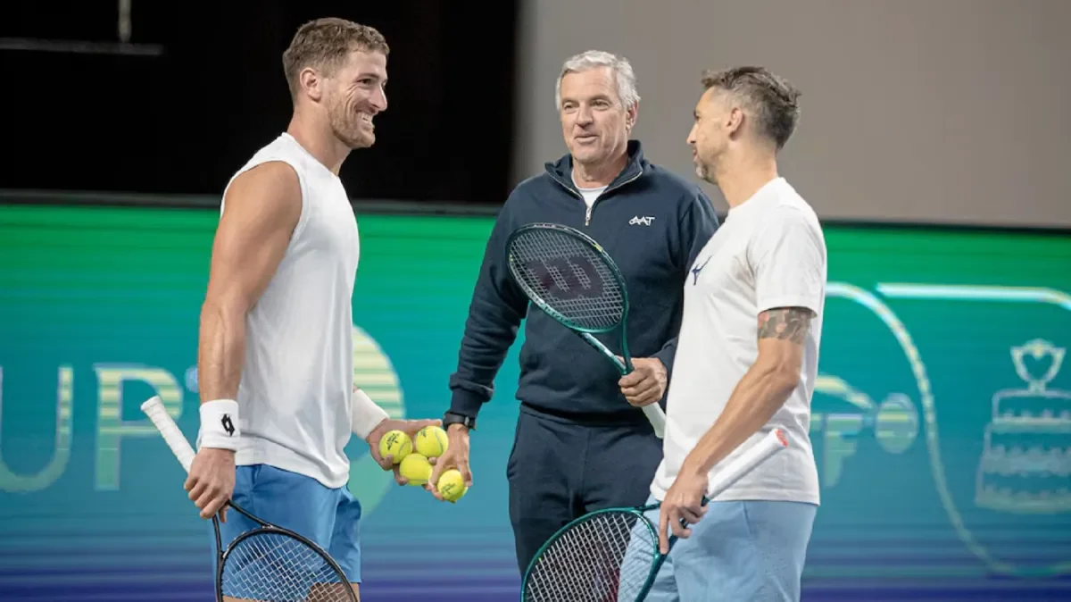 Argentina se prepara para enfrentar a Corea del Sur en la Copa Davis