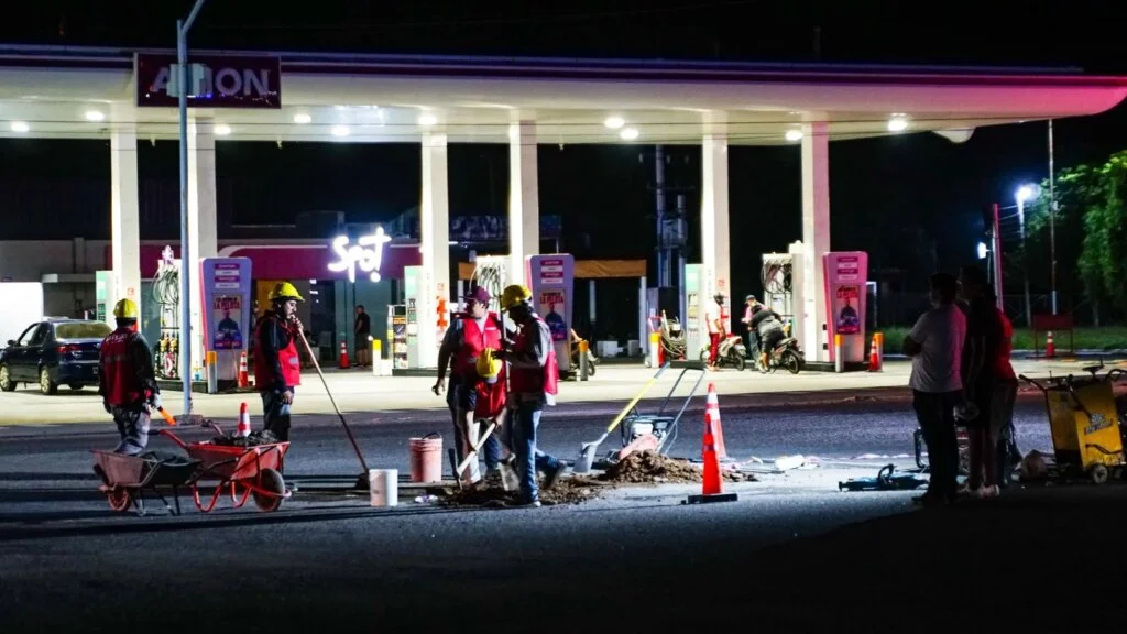 Bacheo nocturno en Capital: buscan mejorar la seguridad en las calles de la ciudad