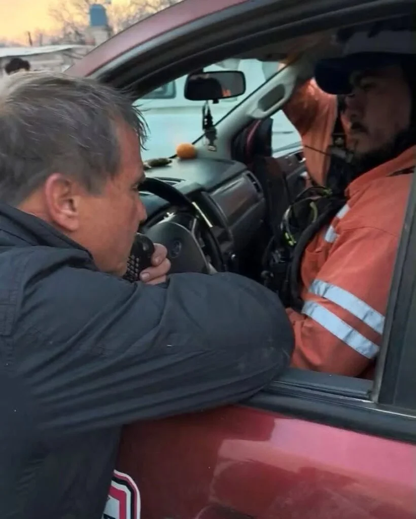Brizuela y Doria lidera acciones de emergencia ante incendio en Guanchín
