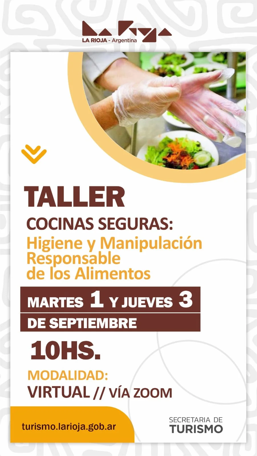 Capacitación virtual en Chamical: impulso al sector gastronómico local