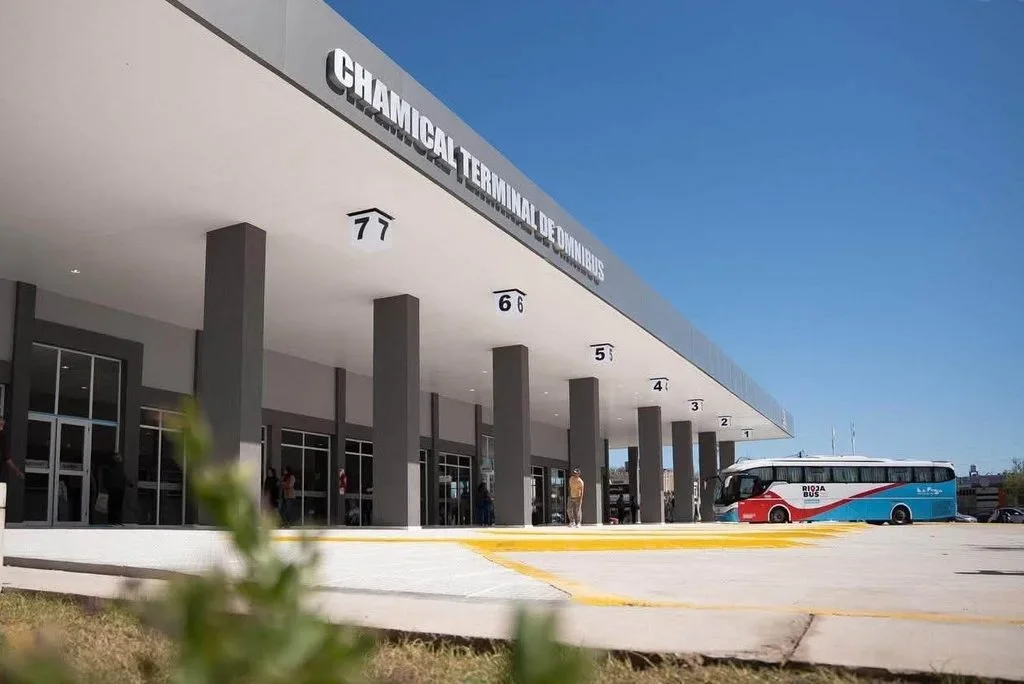 Chamical avanza con una obra de más de $2.000 millones para su terminal de ómnibus
