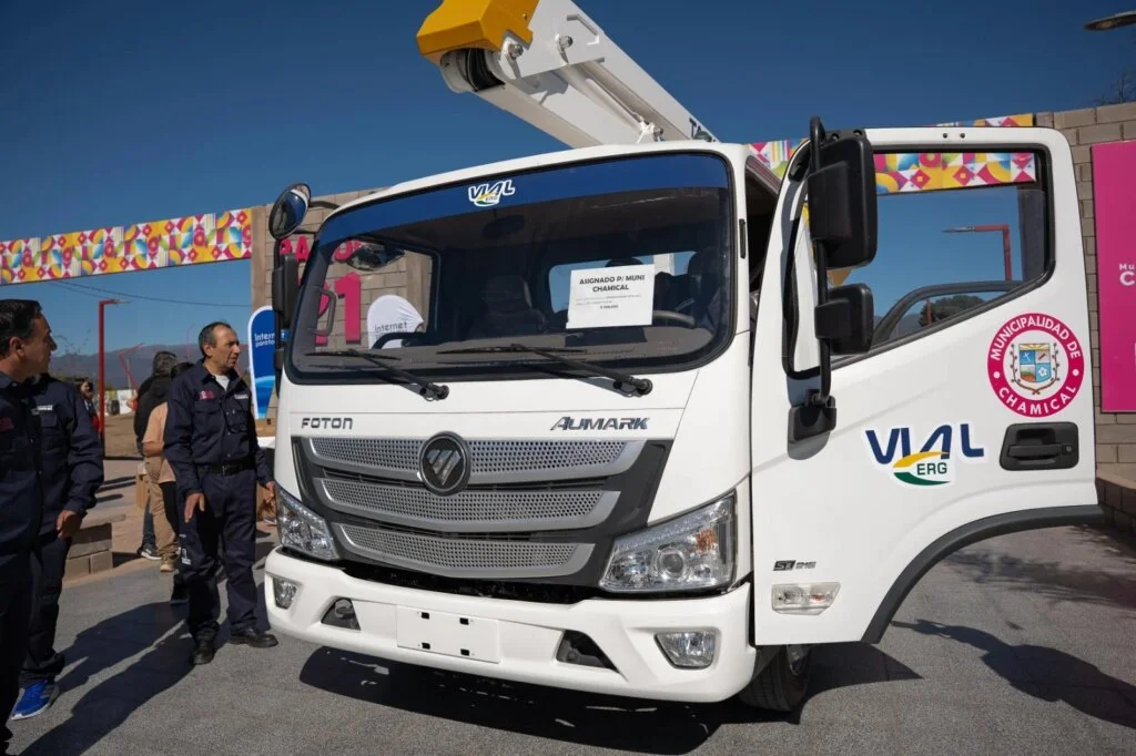 Chamical recibe equipamiento esencial del Gobierno de La Rioja para mejorar servicios municipales