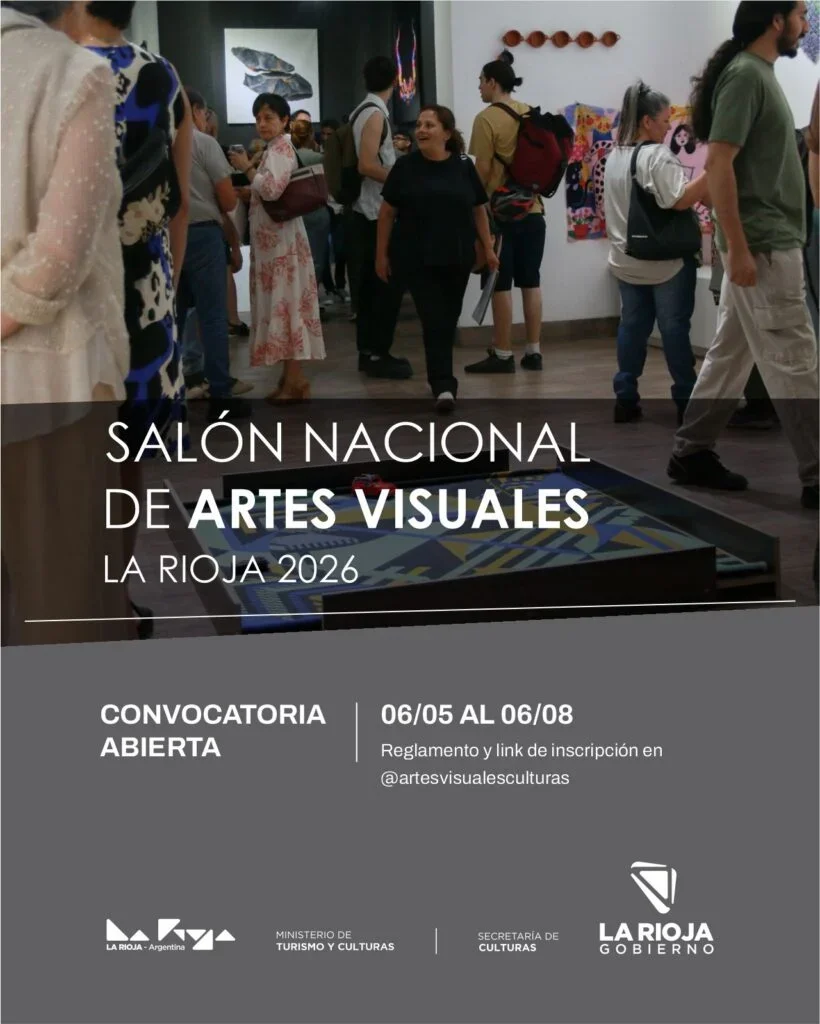 Convocatoria abierta: artistas de La Rioja podrán participar en el Salón Nacional de Artes Visuales