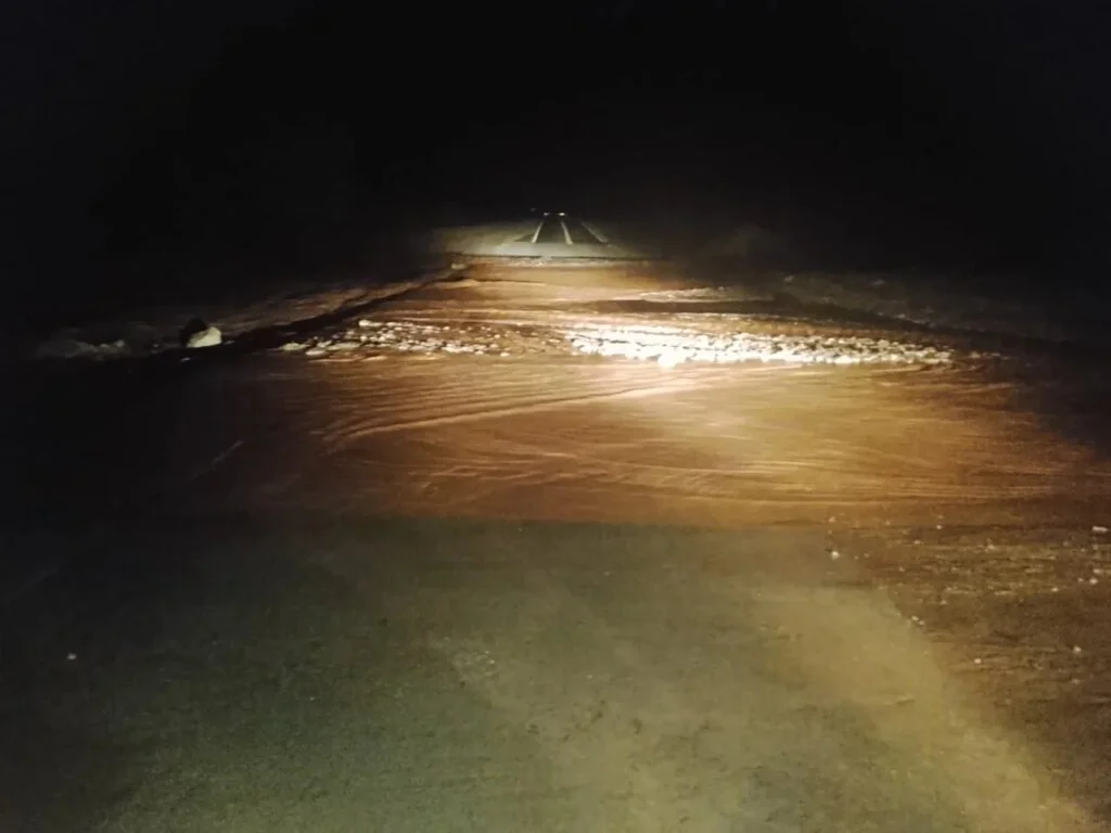 Cortes y badenes en Ruta 40 complican el tránsito entre Villa Unión y Guandacol