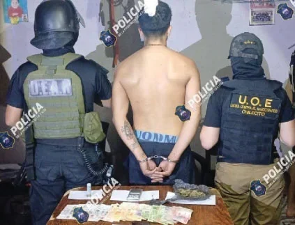 Desmantelan organización de narcotráfico en Chilecito con millonario secuestro de dinero