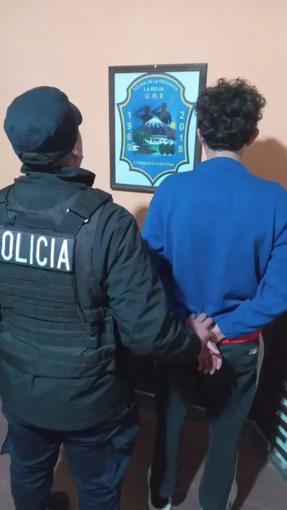 Detenido un joven en Famatina por agredir a su expareja en un caso de violencia de género