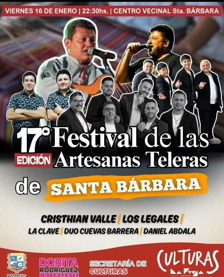 El Festival de la Artesana Telera en Santa Bárbara promete un fin de semana cultural único