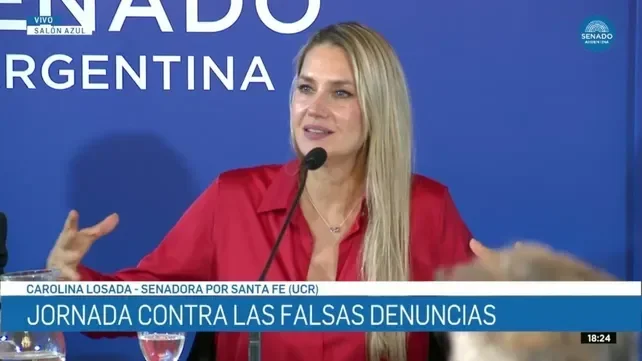El rechazo de las mujeres de la UCR en La Rioja a las denuncias falsas destaca la controversia política.