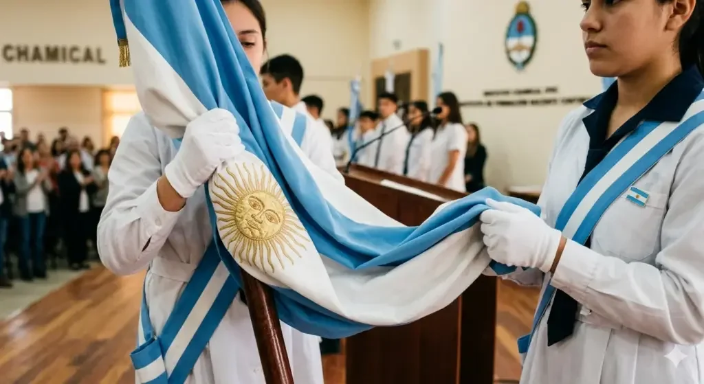 Estudiantes de Chamical recibirán apoyo económico por ser abanderados escolares