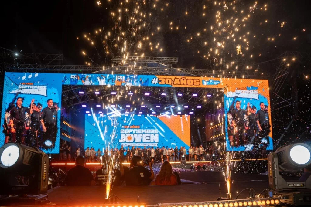 Éxito total en el cierre del 30.º aniversario de Septiembre Joven con más de 50 mil asistentes