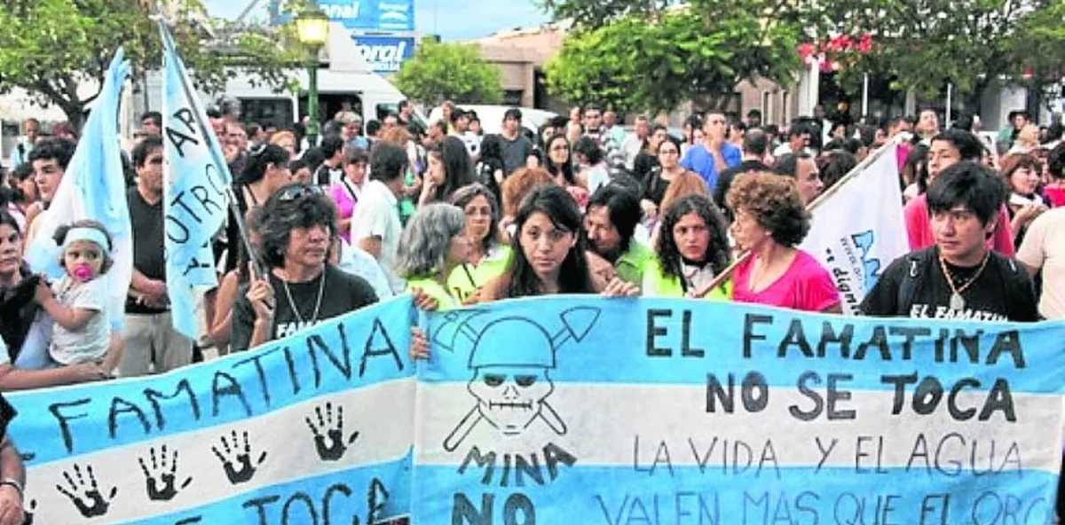 Famatina se moviliza: vecinos rechazan nuevamente la minería a cielo abierto