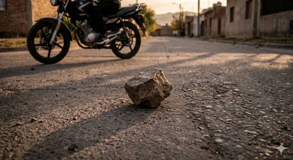 Famatina vive momentos de tensión tras agresión a motociclista en la vía pública