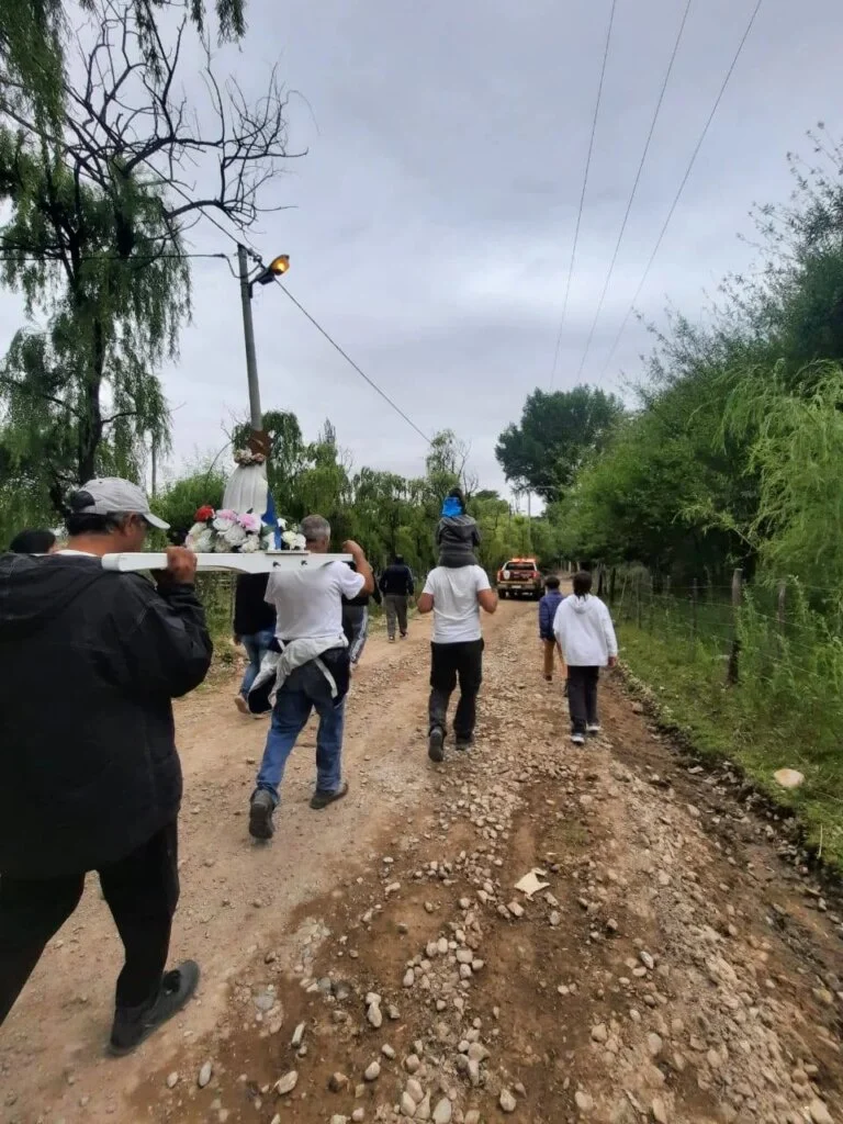 Hombre en Terapia Intensiva tras accidente durante procesión en Santa Florentina