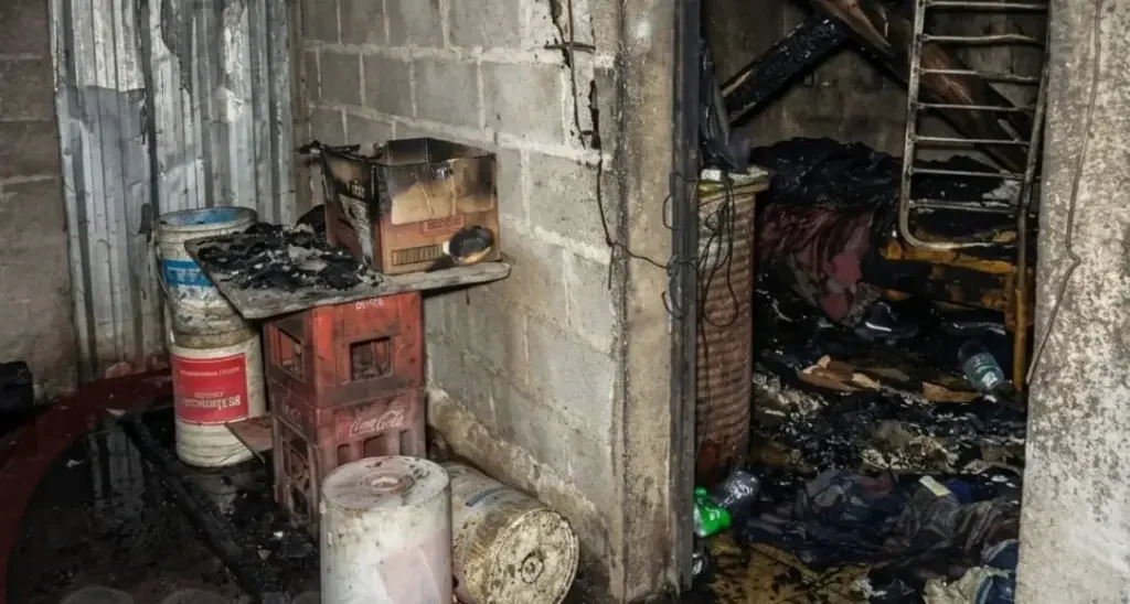 Hombre sufre graves quemaduras tras incendio que destruyó su hogar en La Rioja