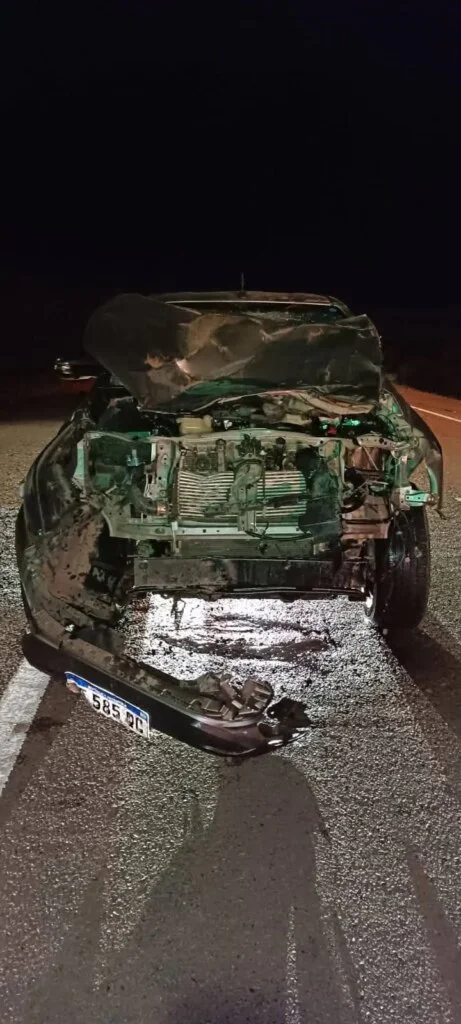 Intendente Luis Orquera protagoniza un accidente en ruta a Vinchina, sin heridos