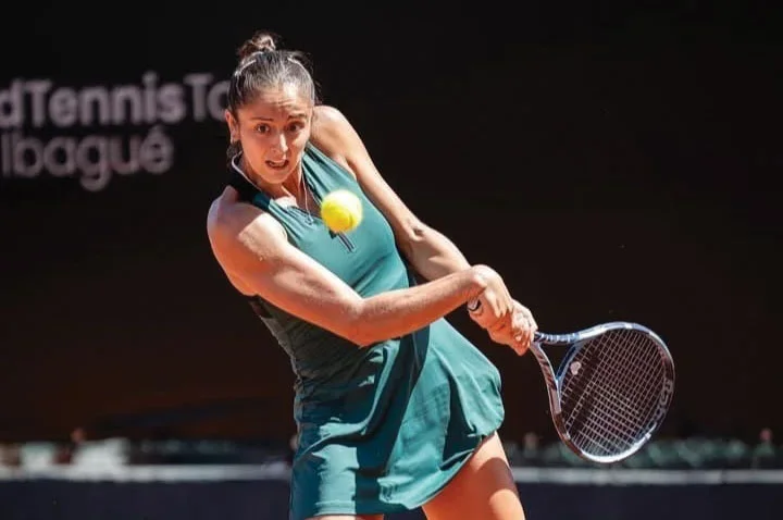 Jazmín Ortenzi se clasifica a semifinales en el Torneo W50 de Tenis en México