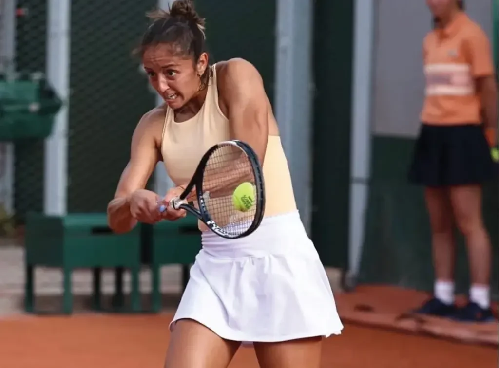 Jazmín Ortenzi se clasifica para las semifinales del W75 de Caserta tras un gran partido