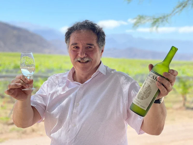 La apasionante travesía de un enólogo con el Torrontés de Oro en La Rioja