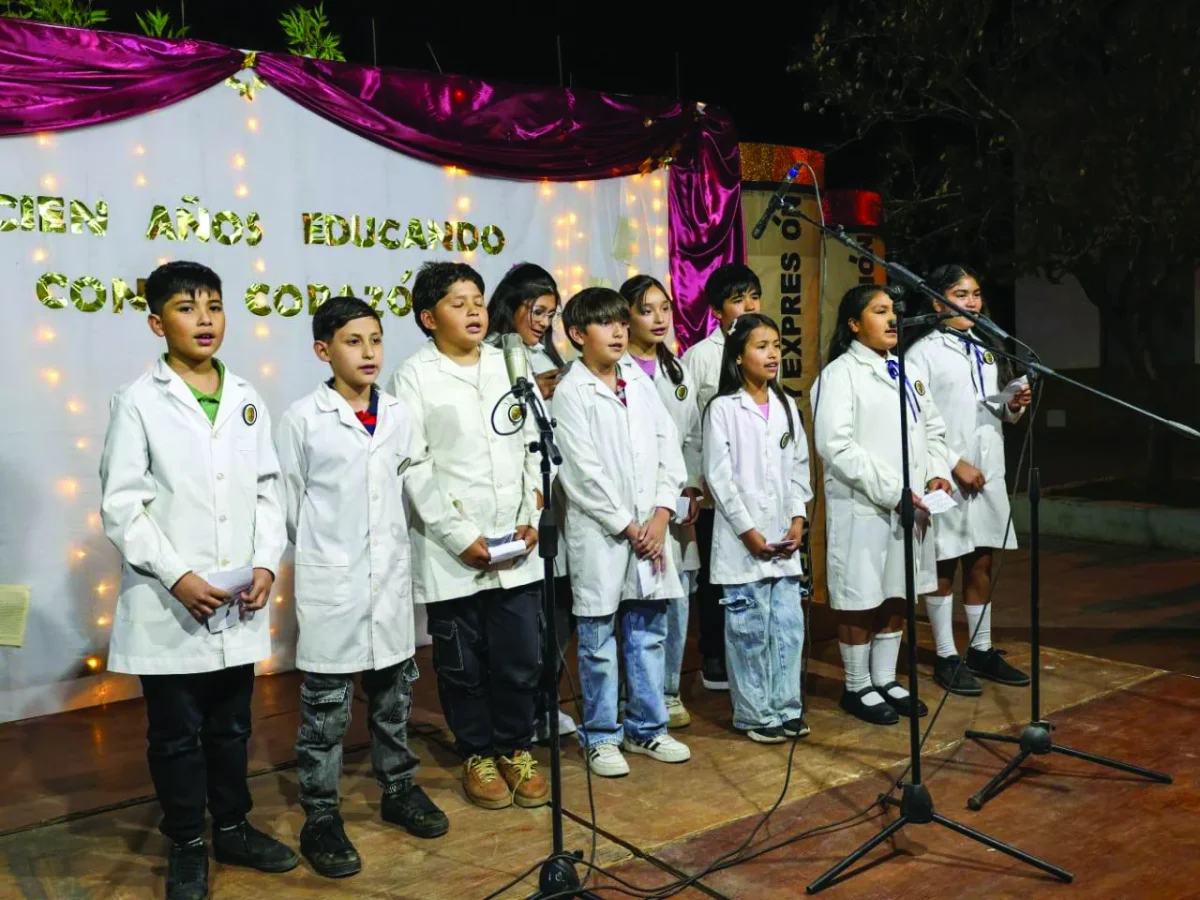 La escuela “Mercedes Bustamante de Dincklage” festeja un siglo de educación en la comunidad