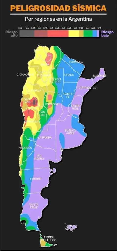 La Rioja destaca por su alta vulnerabilidad ante sismos en el país
