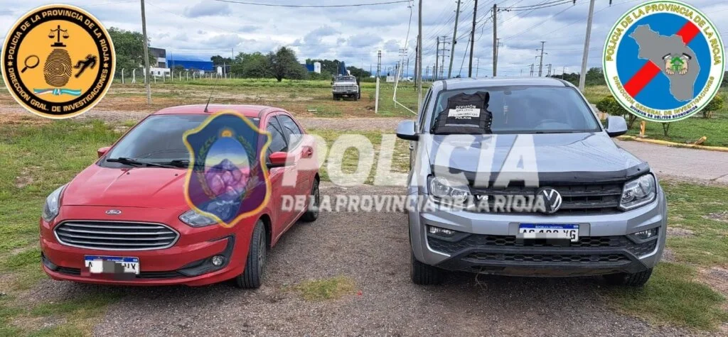 La Rioja recibe vehículos recuperados de estafas en Salta para investigación