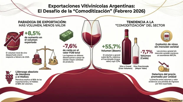 La Rioja se consolida como referente en exportaciones mientras San Juan retrocede