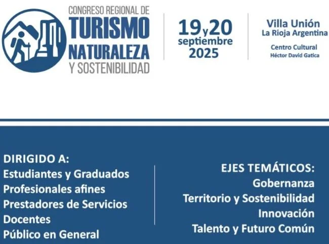 La UNLaR impulsa el turismo sustentable en Villa Unión con su participación en congreso especializado