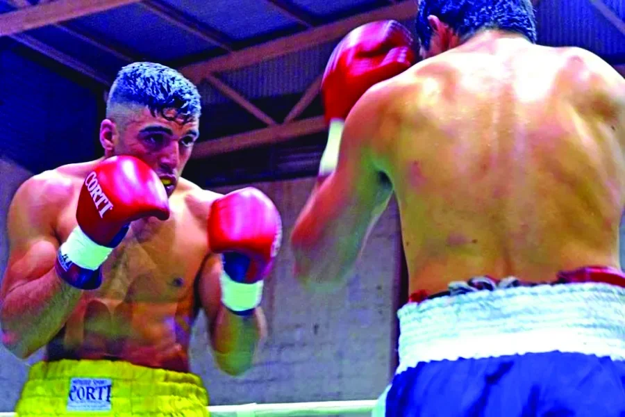 Leonel Crocco se prepara para su combate internacional en Hartford este mes.