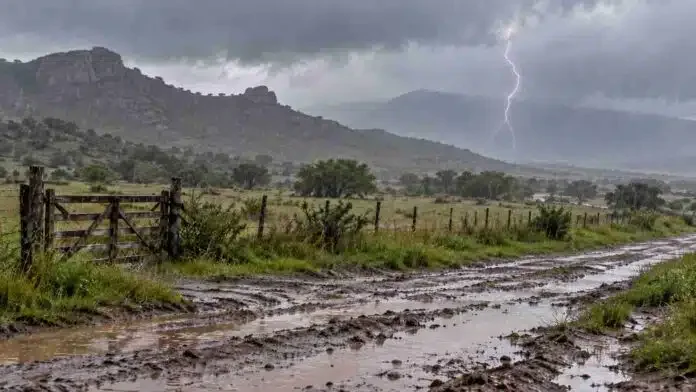 Lluvias intensas afectan a La Rioja y generan preocupación en la población este viernes