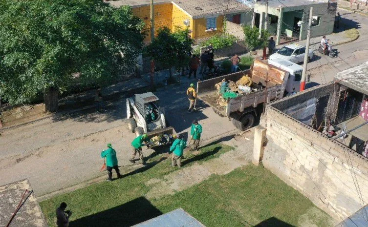 Mejoras en el barrio Islas Malvinas: un paso hacia un entorno más sostenible en La Rioja