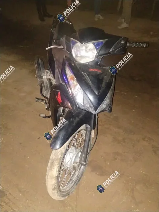 Moto recuperada en barrio Francisco II: un paso más contra la delincuencia en La Rioja