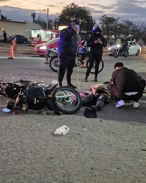 Motociclista en estado crítico tras accidente en la zona sur de La Rioja