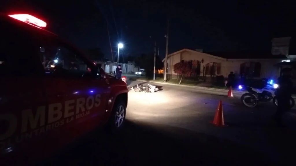 Motociclista herida en accidente en La Rioja: un llamado a la precaución vial