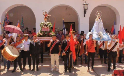 Multitudinaria celebración en Sañogasta: fe y tradición en honor a San Sebastián y la Virgen de la Candelaria