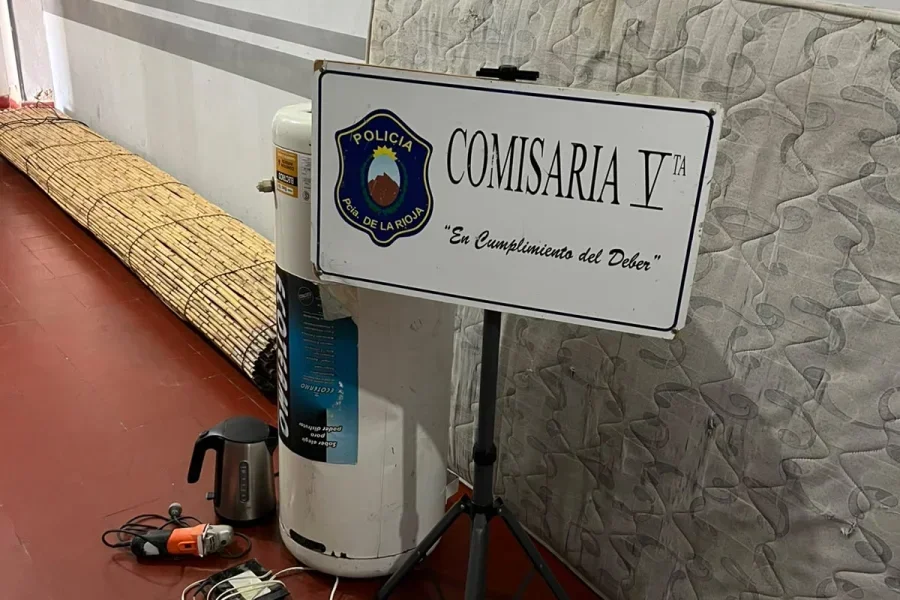 Nicolás Quiroga arrestado en allanamientos: objetos robados recuperados en La Rioja