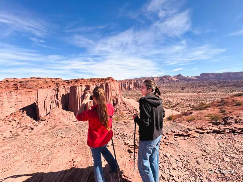 Nuevo circuito de trekking en el parque nacional Talampaya atrae a amantes de la aventura