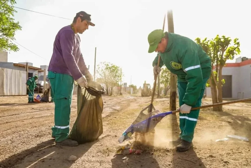 Operativo ambiental en barrio Islas Malvinas: vecinos se preparan para el lunes 23
