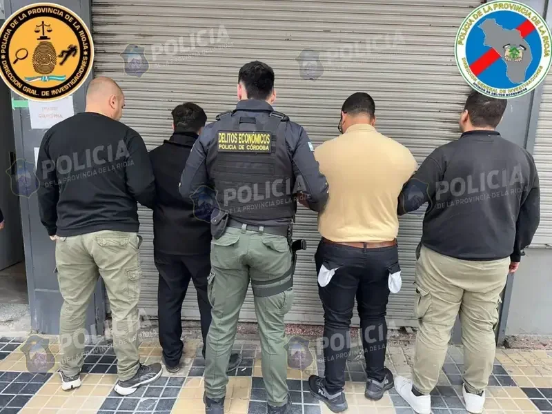 Operativo antidelincuencial en La Rioja: dos arrestos por estafas millonarias
