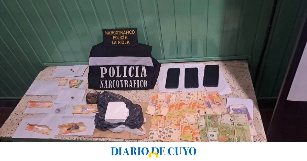 Operativo de narcotráfico en La Rioja: detienen a una mujer de San Juan con antecedentes
