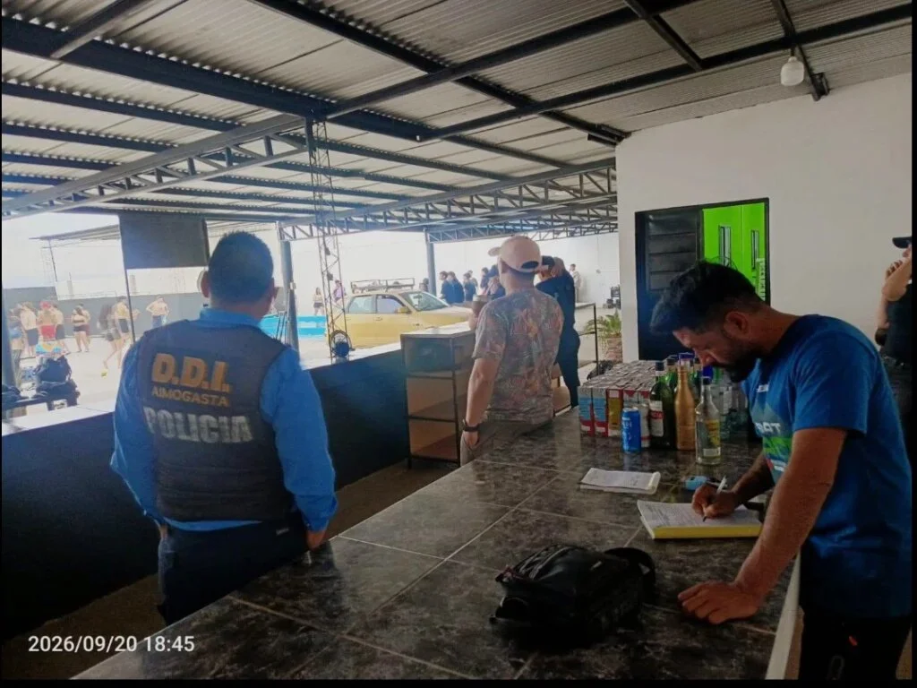 Operativo policial en Arauco: alcohol y menores en fiesta clandestina
