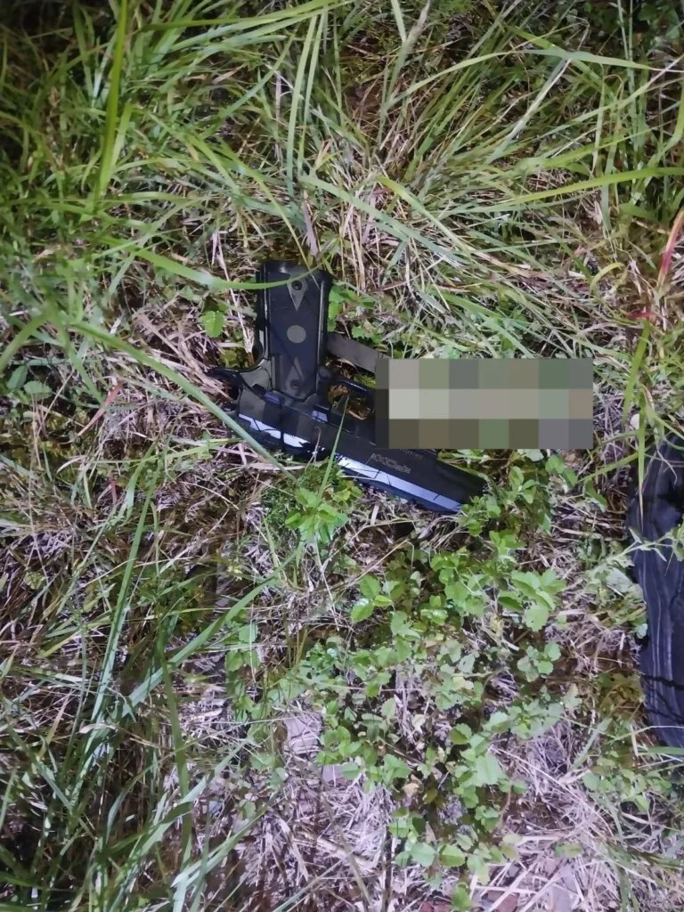 Persecución en Olta: demoran a motociclista de Chamical con réplica de arma