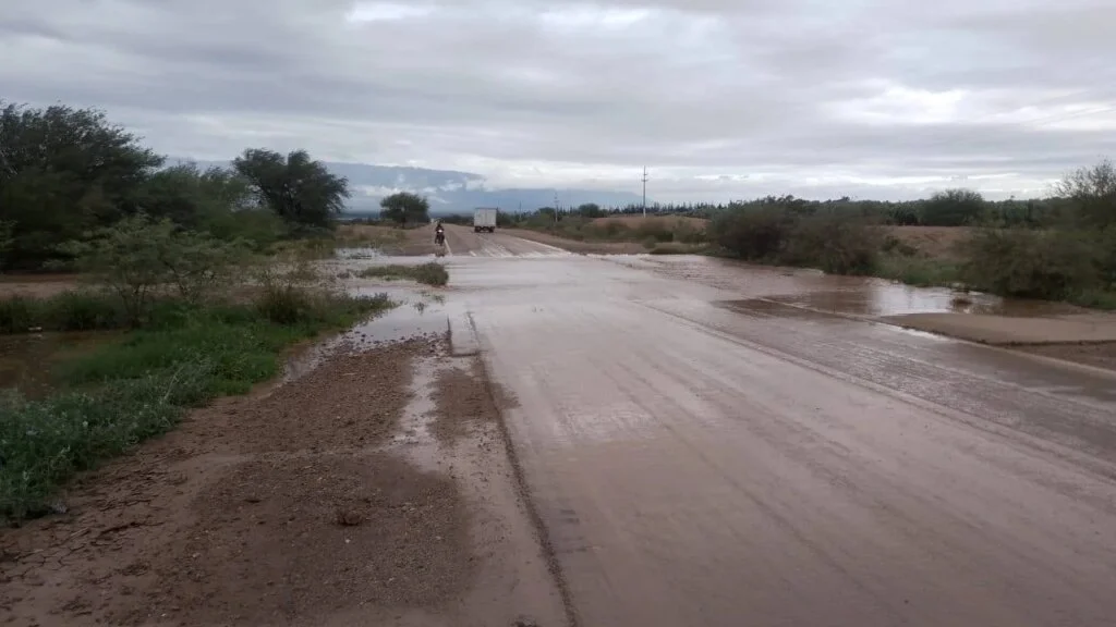Precaución en Ruta Nacional N° 60: condiciones complicadas entre Aimogasta y Villa Mazán