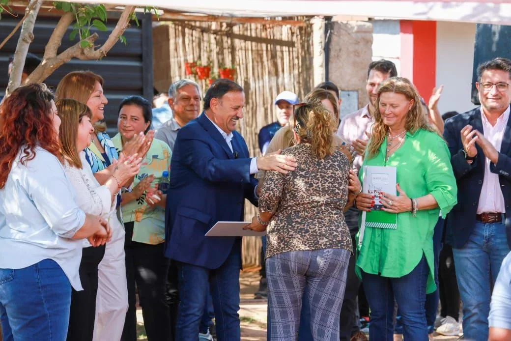 Quintela impulsa el Plan Angelelli en Chamical con 63 nuevos mejoramientos habitacionales