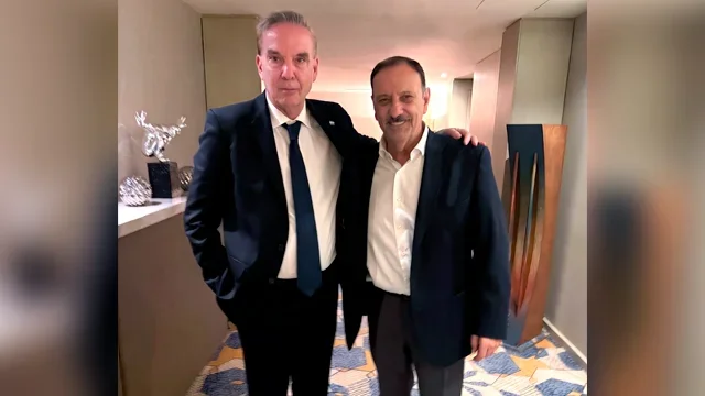 Quintela y Pichetto buscan la cohesión provincial ante la crisis nacional